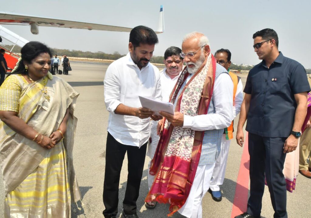 cm revanth reddy , pm modi