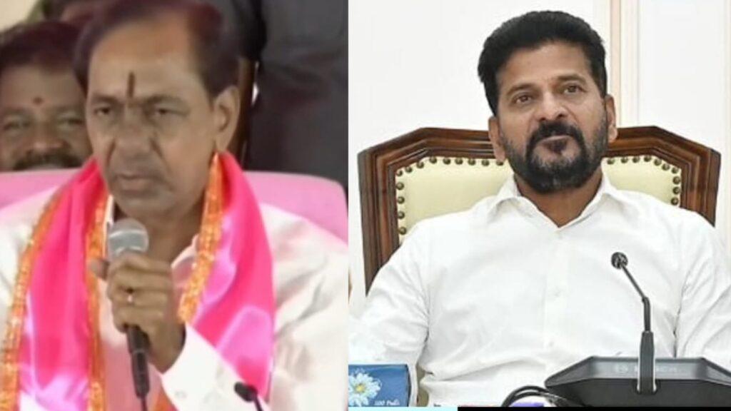 cm revanthreddy, kcr